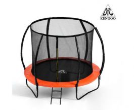 Батут DFC KENGOO Trampoline 12 футов,  с внутренней защитной сеткой