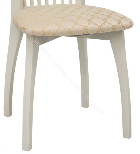 Стул Leset Орегон Слоновая кость 1013/жаккард Лозанна шерри Ж2.02