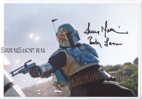 Автограф: Темуэра Моррисон. Мандалорец / The Mandalorian. Книга Бобы Фетта