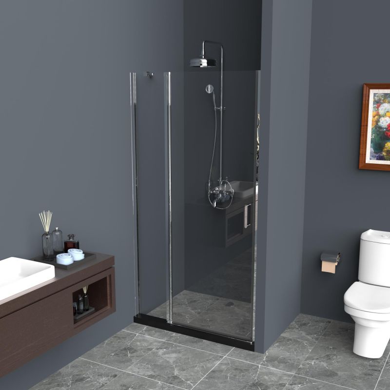 Душевая дверь BelBagno UNO-B-12-30+60-C-Cr