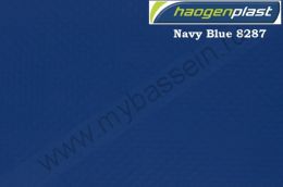 Пленка ПВХ 1,65х25,00м "Haogenplast", Navy Blue, темно-синий