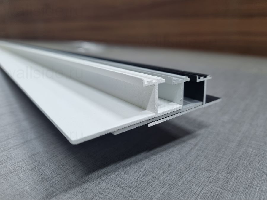 Теневой плинтус скрытого монтажа Pro Design 380 анодированный