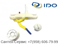 Z6404800001 Кнопка слива с нажимным механизмом для унитазов Ido