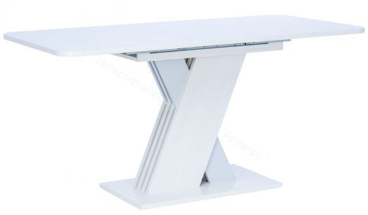 Стол раздвижной Leset Гросс Бодега белый/Серый