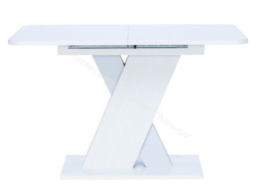 Стол раздвижной Leset Гросс Бодега белый/Серый