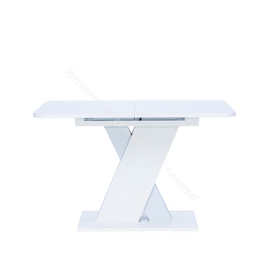 Стол раздвижной Leset Гросс Бодега белый/Серый