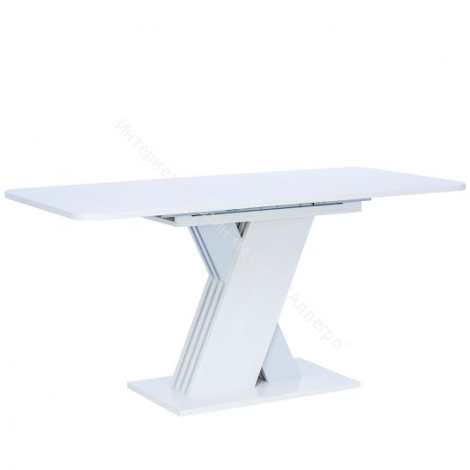 Стол раздвижной Leset Гросс Бодега белый/Серый