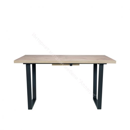 Стол раздвижной Leset Ларс 2Р металл Черный/Дуб вотан