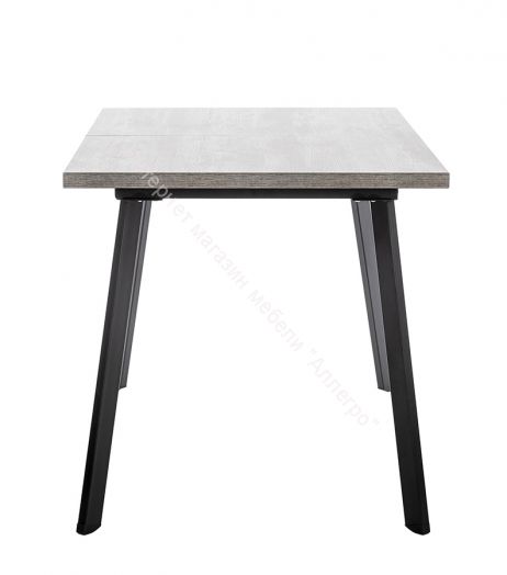 Стол раздвижной Leset Шенон 2Р металл Черный/Сосна Пасадена