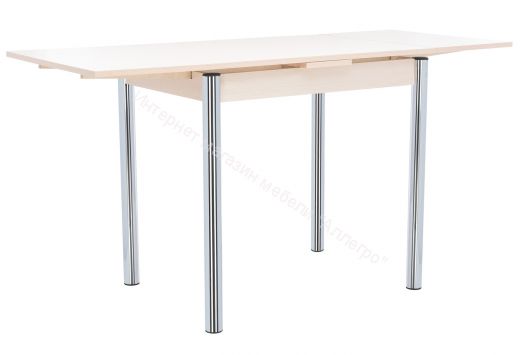 Стол раздвижной Leset Марсель 1Р Хром/Дуб
