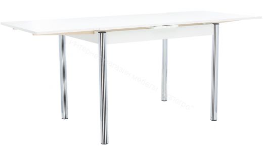Стол раздвижной Leset Марсель 2Р Хром/Белый