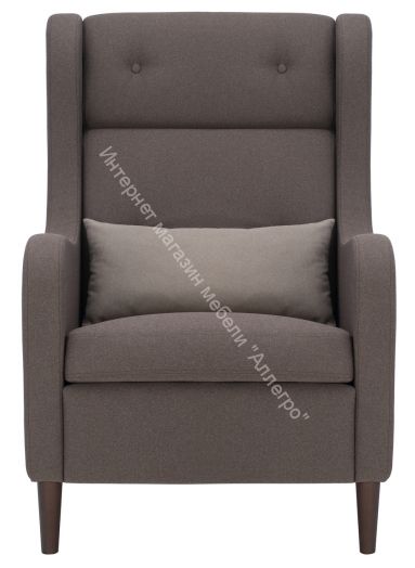 Кресло Leset Галант Milos 20-Milos 09 венге