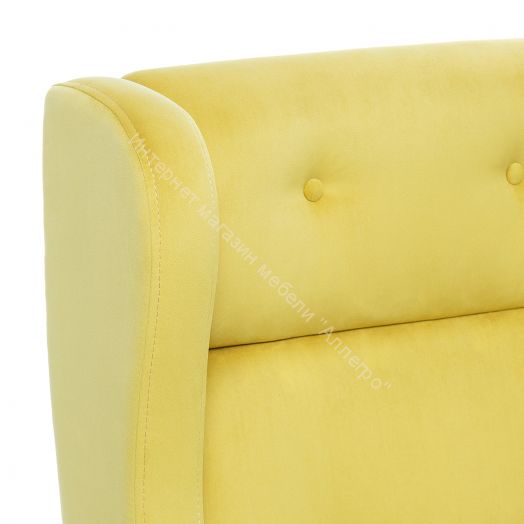 Кресло Leset Галант Velur V28 венге