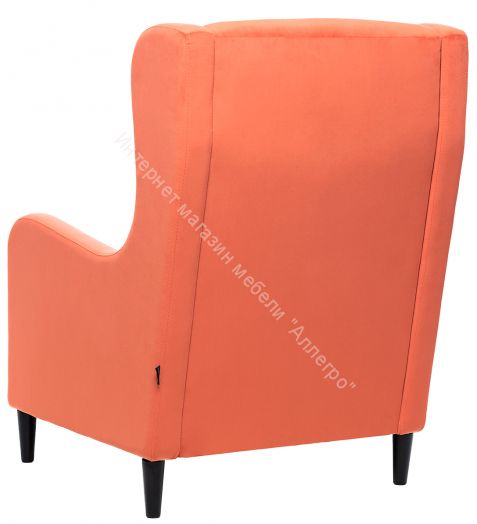 Кресло Leset Галант  Velur V39 венге