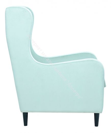 Кресло Leset Галант  Velur V14 венге