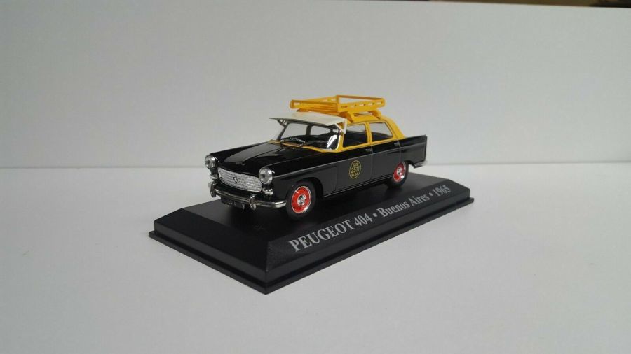 PEUGEOT 404 TAXI Buenos Aires 1965 (IXO-ALTAYA) 1/43