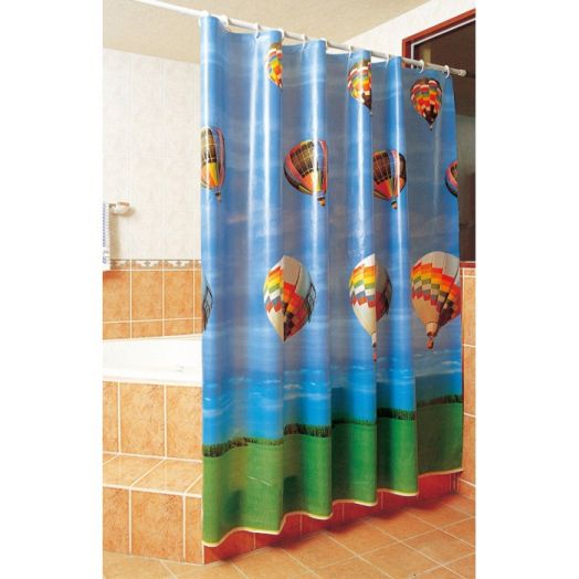 штора для ванны Shower Curtain ПВХ 180*180 с кольцами (арт. 901)
