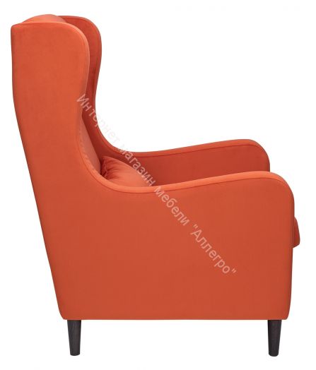 Кресло Leset Хилтон Velur V-39 венге