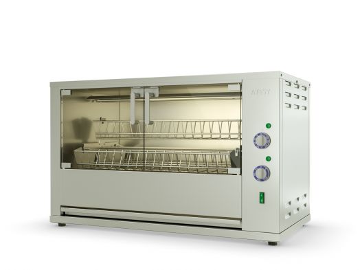 ГРИЛЬ ДЛЯ КУР КОМАНДОР-5Э-Т-380 (КАРУСЕЛЬНЫЙ)