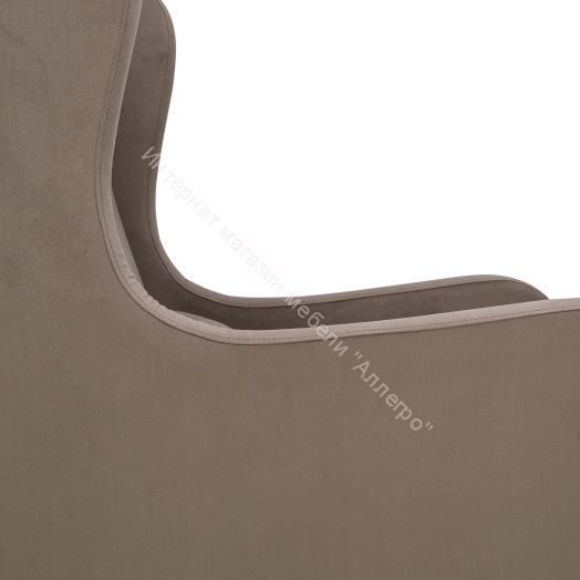 Кресло Leset Хилтон Velur V-23 венге