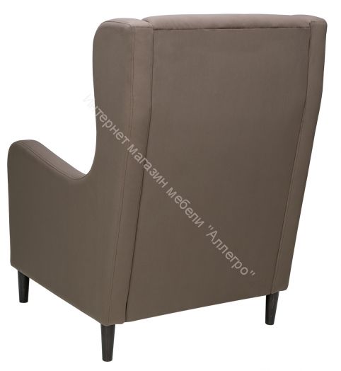 Кресло Leset Хилтон Velur V-23 венге
