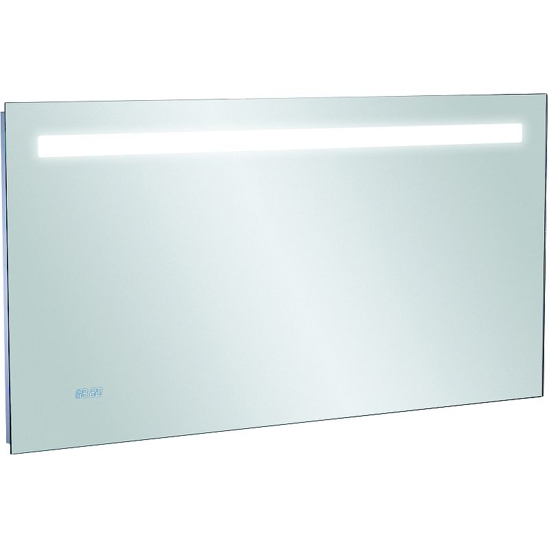 Изображение Прямоугольное зеркало Jacob Delafon Formilia 120 EB1163-NF с часами