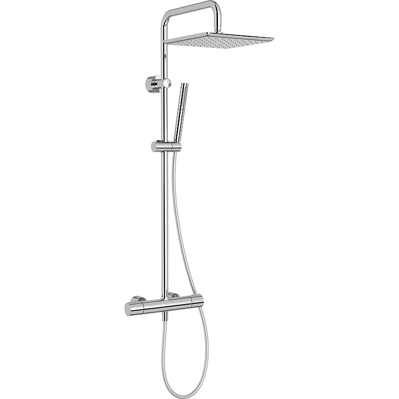 Изображение Душевая колонна Jacob Delafon Brigitte E32850-CP с термостатическим смесителем