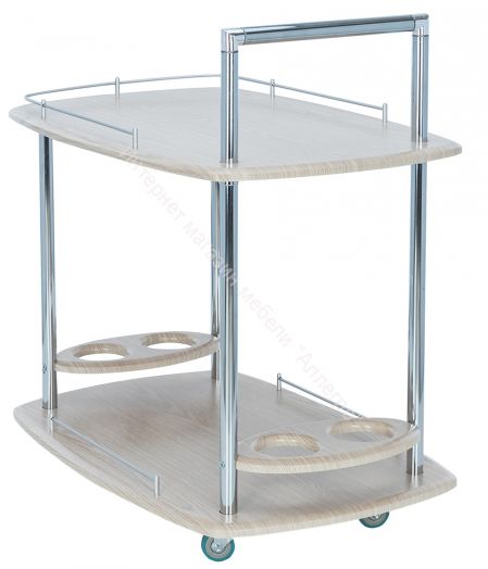 Стол сервировочный Leset Эсперанс дуб белёный