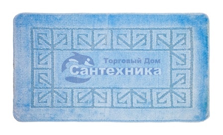 коврик BANYOLIN 60*100 (1шт.) светло-голубой арт. 163