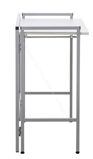 Стол раскладной Leset Энзо 800 Бетон Пайн Светлый