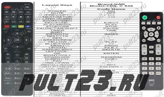 NAD CD8, C 538, C545BEE