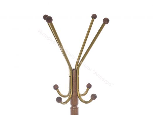 Вешалка напольная Leset Галант-1 орех