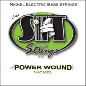Струны для бас-гитары SIT NR40100L, Powerwound Nickel Custom Light, 40-100