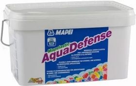 Гидроизоляция Mapei Mapelastic AquaDefense 15кг Готовая, Однокомпонентная