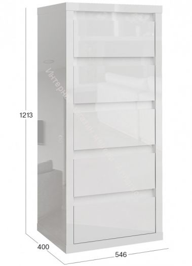 Комод "Норден" с 5-ю ящиками СТЛ.413.03