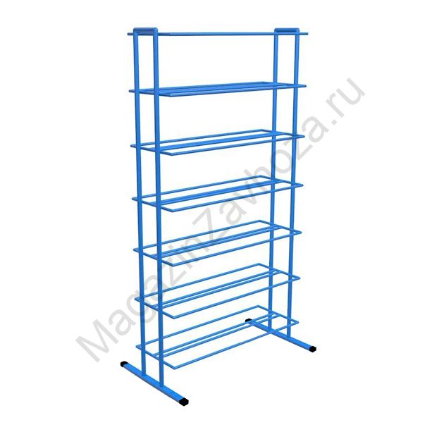 СТЕЛЛАЖ ДЛЯ МЯЧЕЙ ДВУСТОРОННИЙ СТАЦИОНАРНЫЙ