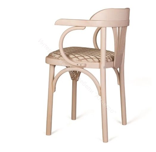 Стул "Венский" мягкий (Беленый дуб/Бежевый)