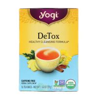 Yogi Tea Очищающий чай Detox, 16 пакетиков