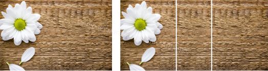 Кухонный гарнитур Риал Эко 1500 ромашка