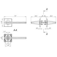 Ручка Fuaro  Prime SL схема