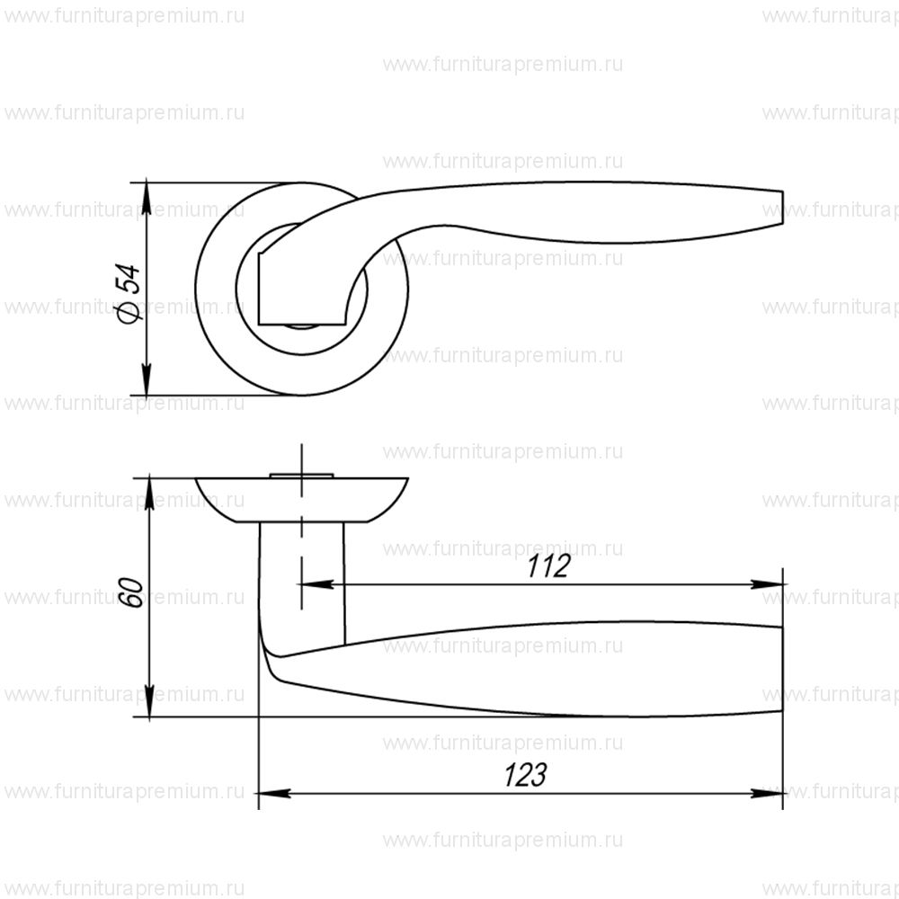 Ручка Fuaro Boston AR