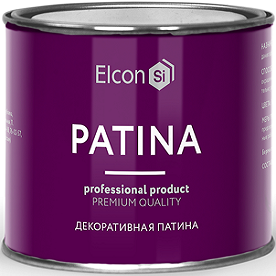 Декоративная Патина Elcon Patina 0.2кг для Придания Эффекта Старения Кованым Изделиям / Элкон Патина