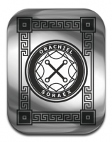 Магическая карта  "Талисман покровительства", 45х35 мм, сталь