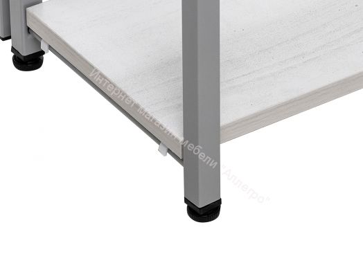 Стеллаж раскладной Leset Пако 800 Бетон Пайн Светлый