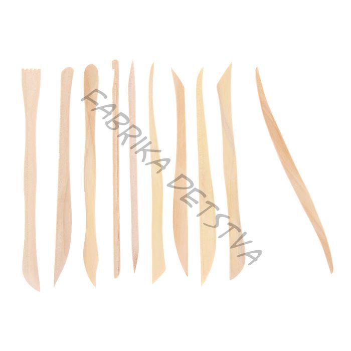 Набор инструментов для лепки, 10 предметов, пластик