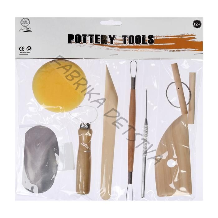 Набор инструментов для лепки, 8 предметов
