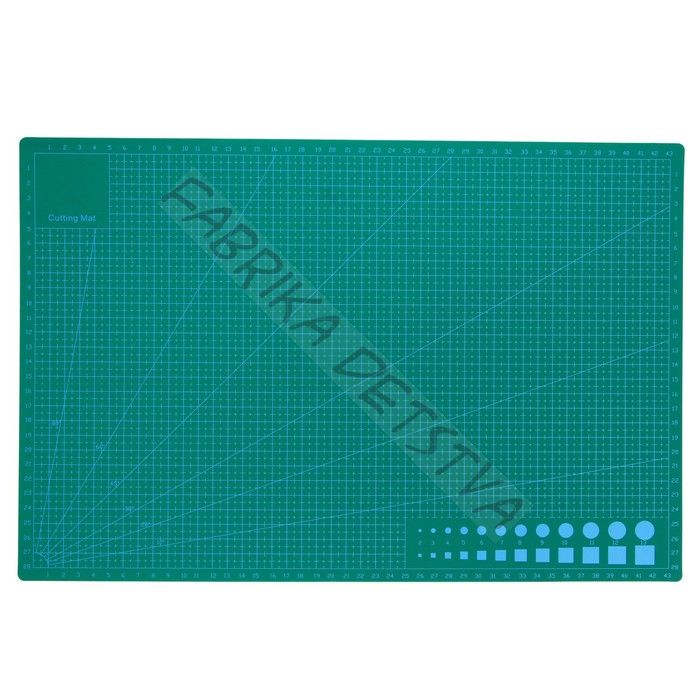 Коврик для рукоделия, двусторонний, 28 х 43 см