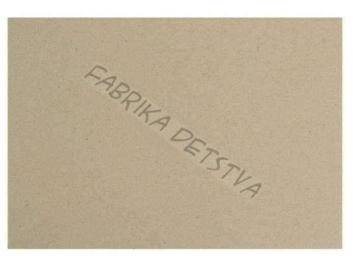 Картон переплетный 1.75 мм, 21*30 см, 25 листов, 1100 г/м2, серый