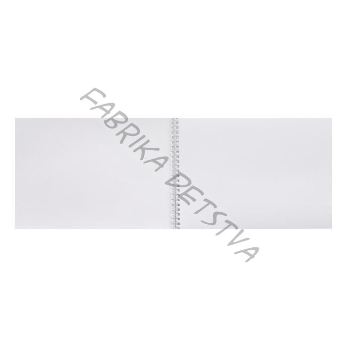 Альбом для рисования А4, 40 листов на гребне "Фары", обложка мелованный картон, блок 100 г/м2, МИКС