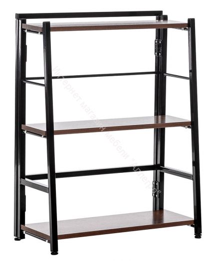 Стеллаж раскладной Leset Пако 800 трапеция Орех Донской